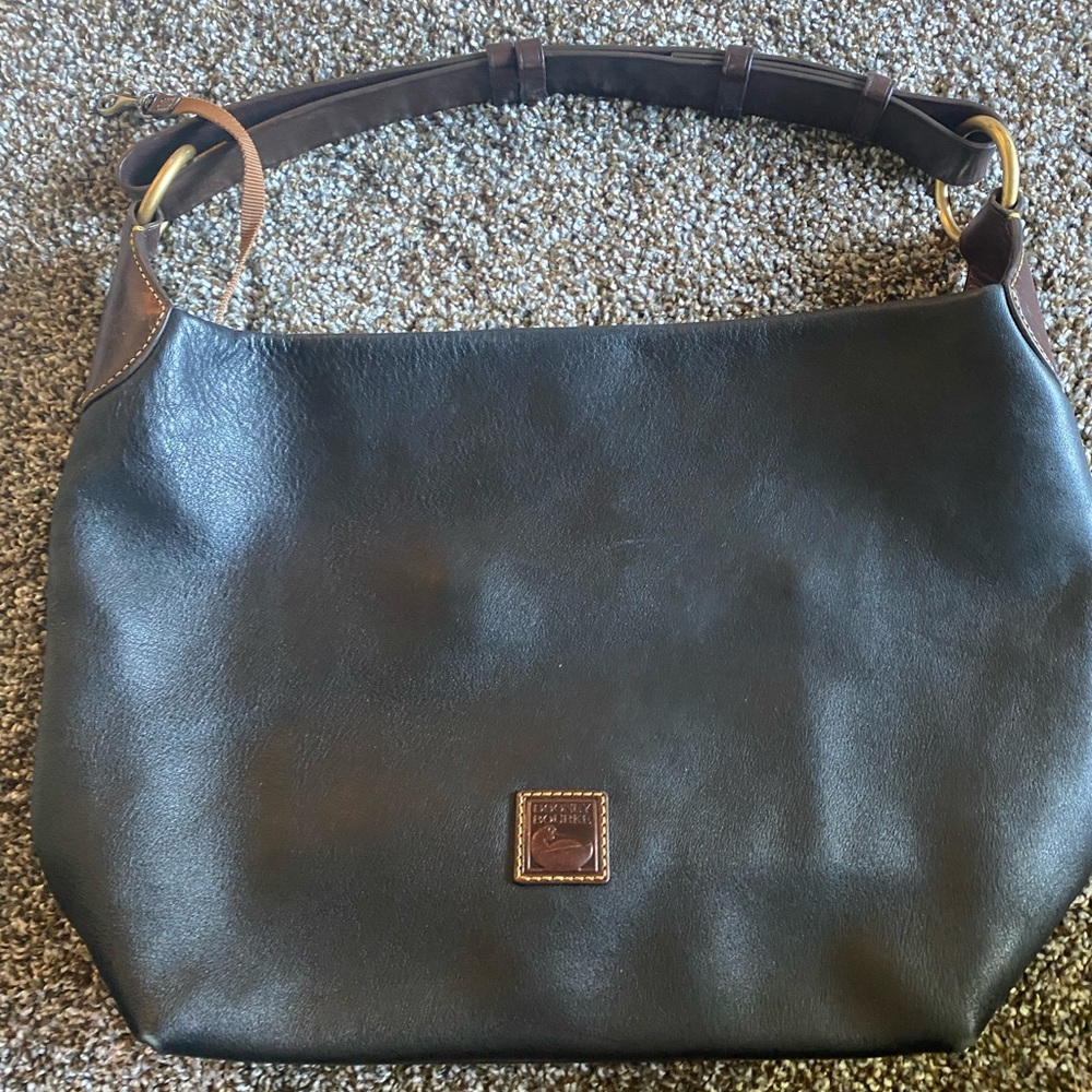 Dooney Bourke black leather bag